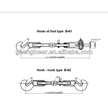 chain turnbuckle hook